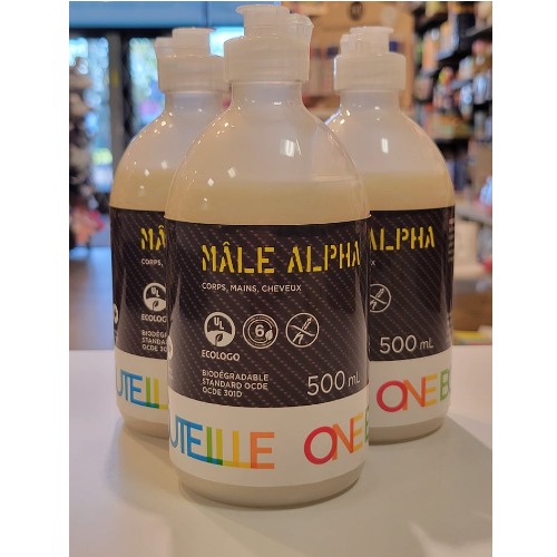 One Bottle - Savon Mâle alpha