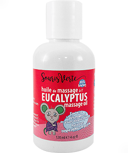 Souris Verte - Huile de massage à l'eucalyptus