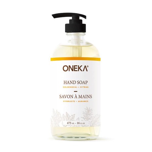 Oneka - Savon pour les mains à l'hydraste et aux agrumes