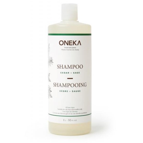 Oneka - Shampoing cèdre et sauge 1L