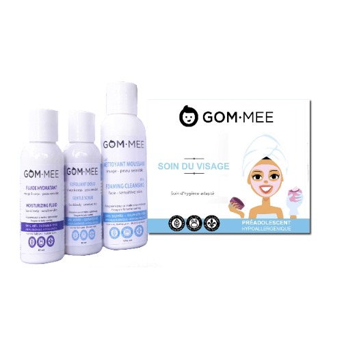 Gom-Mee - Trousse éducative soin de visage enfant et pré-adolescents
