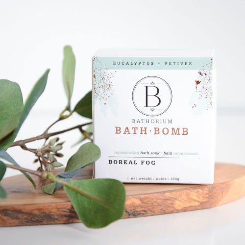 Bathorium - Bombe de bain eucalyptus et vétiver