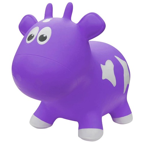 Ballon sauteur Farm Hoppers - Vache violette