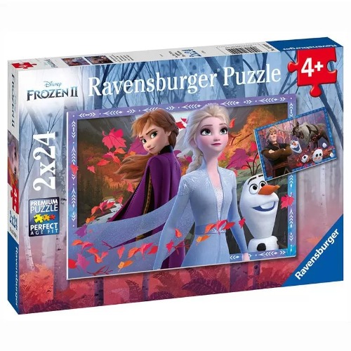 Ravensburger - Puzzle 2x24 pièces Vers des contrées glacées