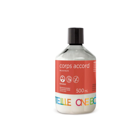 One Bottle- savon corps accord melon (3en1)