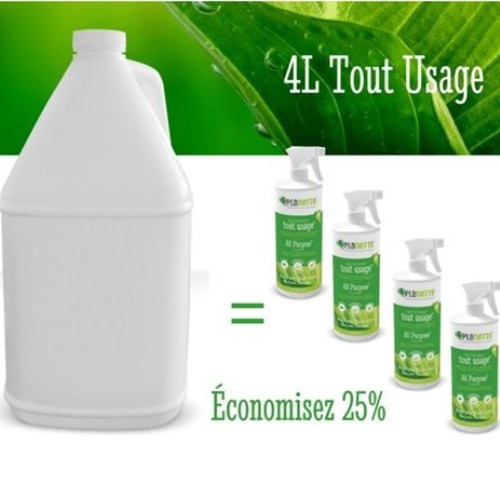 Planète produits écologiques - Nettoyant tout usage 4L